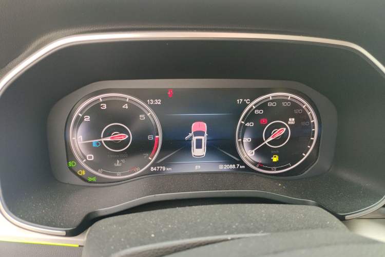 Used Hongqi HS7 2021 3.0T Automatic All-Wheel Drive Smart Connect Flagship Edition Instrument Cluster