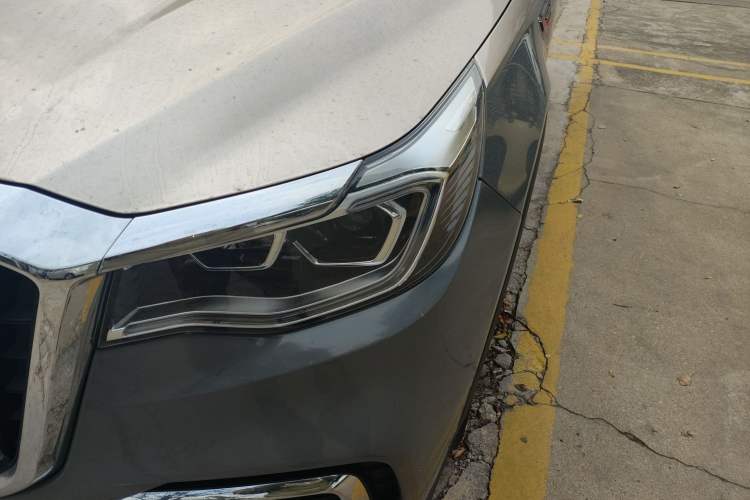 Used Hongqi HS7 2021 3.0T Automatic All-Wheel Drive Smart Connect Flagship Edition Left Front Headlight