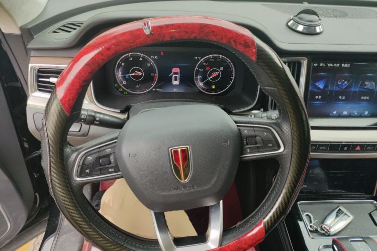 Used Hongqi HS7 2021 3.0T Automatic All-Wheel Drive Smart Connect Flagship Edition Steering Wheel