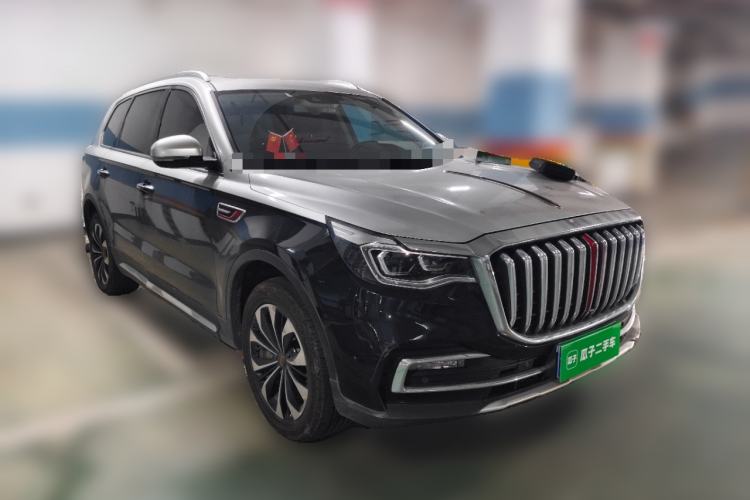 Used Hongqi HS7 2021 2.0T DCT Two-Wheel Drive Smart Connect Flagship Edition Front Right 45 Deg