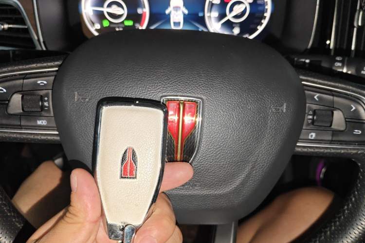 Used Hongqi HS7 2021 2.0T DCT Two-Wheel Drive Smart Connect Flagship Edition Vehicle Key