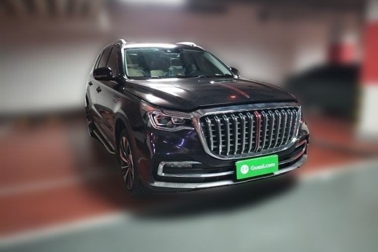 Used Hongqi HS7 2021 2.0T DCT Two-Wheel Drive Smart Connect Flagship Edition Front Right 45 Deg