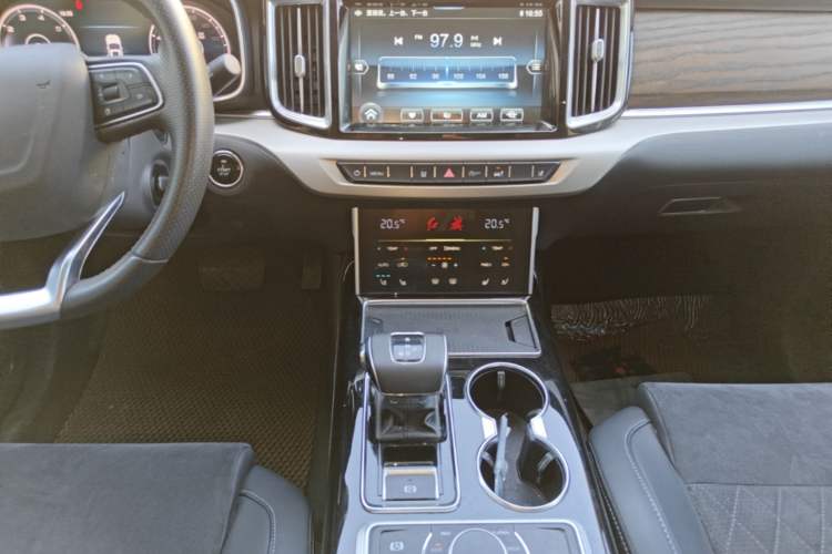 Used Hongqi HS7 2022 3.0T Automatic All-Wheel Drive ZhiLian Flagship Edition Five Seats Audio And AC Panel