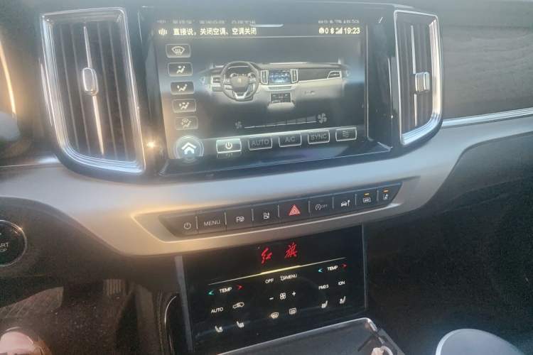 Used Hongqi HS7 2022 3.0T Automatic All-Wheel Drive Smart Connect Flagship Edition 7 Seats Audio And AC Panel