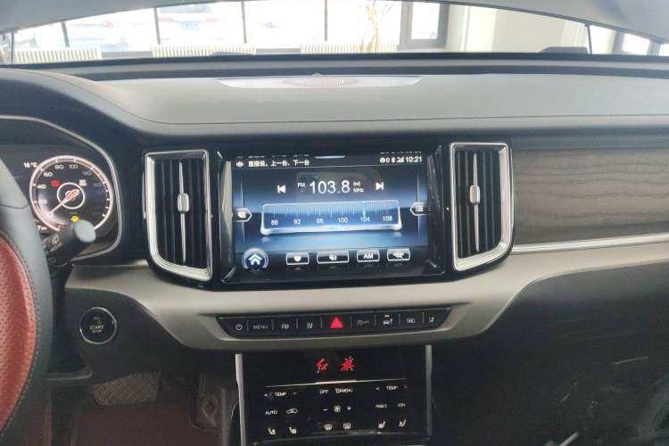 Used Hongqi HS7 2022 3.0T Automatic All-Wheel Drive Smart Connect Flagship Edition 7 Seats Audio And AC Panel