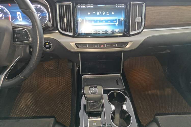Used Hongqi HS7 2022 3.0T Automatic All-Wheel Drive ZhiLian Flagship Edition Five Seats Audio And AC Panel