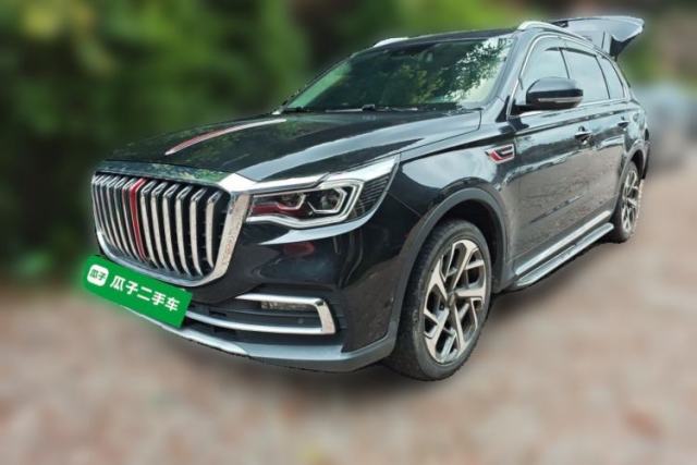 Used Hongqi HS7 2022 2.0T DCT Two-Wheel Drive Smart Connect Flagship Edition 7 Seats