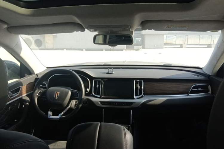 Used Hongqi HS7 2022 3.0T Automatic All-Wheel Drive ZhiLian Flagship Edition Five Seats Center Console