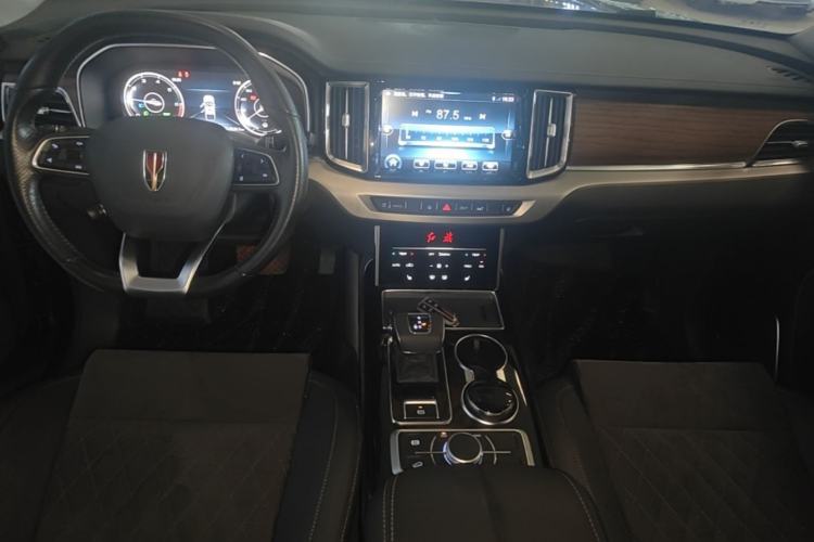 Used Hongqi HS7 2022 2.0T DCT Two-Wheel Drive Smart Connect Flagship Edition Five Seats Center Console