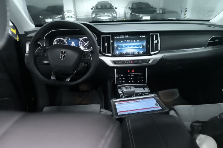 Used Hongqi HS7 2022 3.0T Automatic All-Wheel Drive ZhiLian Flagship Edition Five Seats Center Console