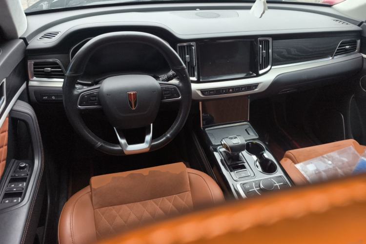 Used Hongqi HS7 2022 3.0T Automatic All-Wheel Drive ZhiLian Flagship Edition Five Seats Center Console