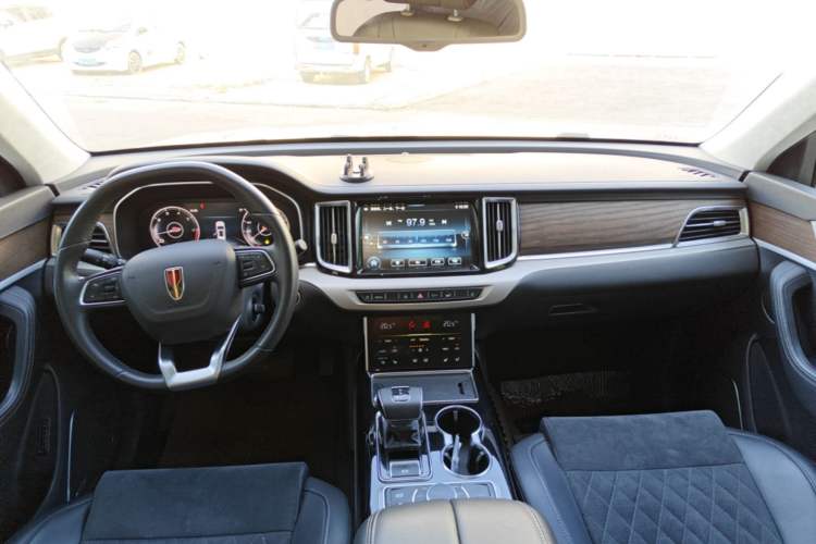 Used Hongqi HS7 2022 3.0T Automatic All-Wheel Drive ZhiLian Flagship Edition Five Seats Center Console