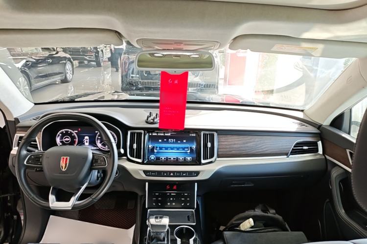 Used Hongqi HS7 2022 3.0T Automatic All-Wheel Drive ZhiLian Flagship Edition Five Seats Center Console