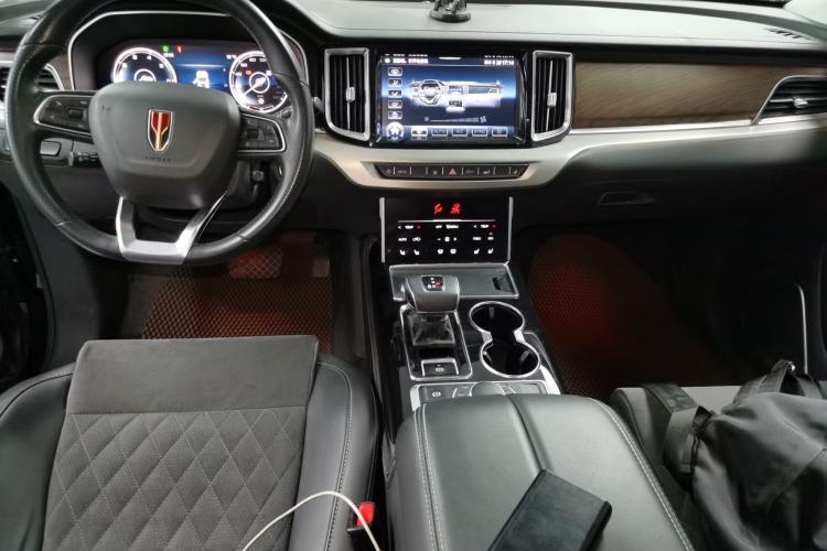 Used Hongqi HS7 2022 3.0T Automatic All-Wheel Drive ZhiLian Flagship Edition Five Seats Center Console
