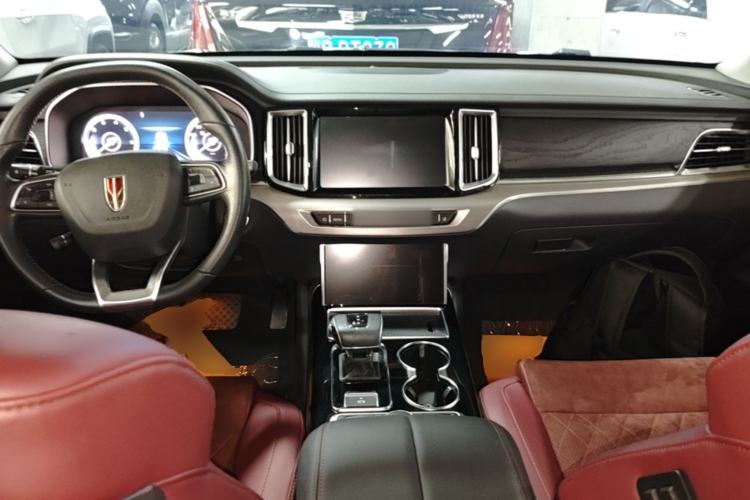 Used Hongqi HS7 2022 2.0T DCT Two-Wheel Drive Smart Connect Flagship Edition Seven Seats Center Console
