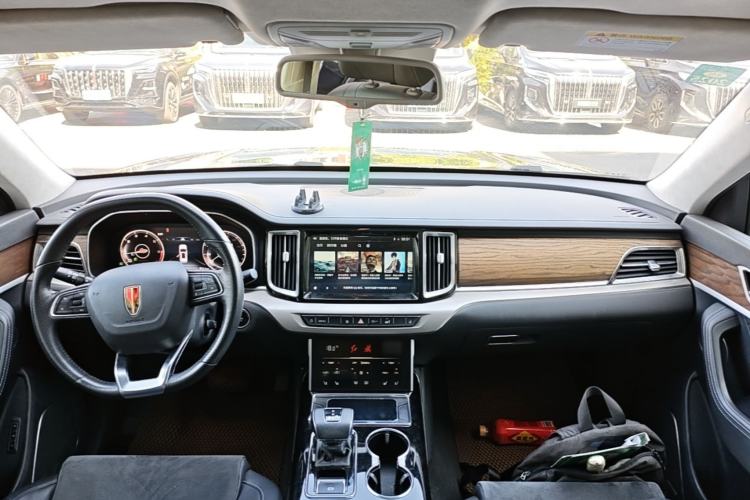 Used Hongqi HS7 2022 3.0T Automatic All-Wheel Drive ZhiLian Flagship Edition Five Seats Center Console