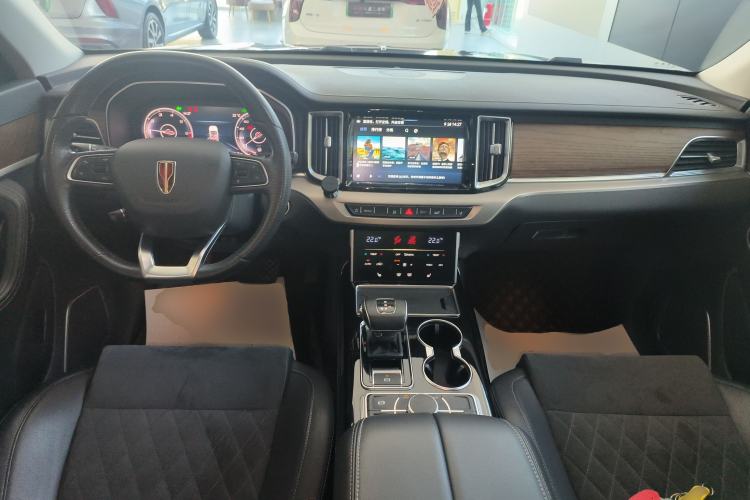 Used Hongqi HS7 2022 2.0T DCT Two-Wheel Drive Smart Connect Flagship Edition Five Seats Center Console
