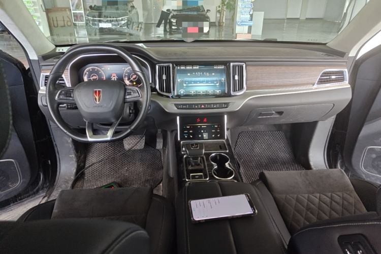 Used Hongqi HS7 2022 3.0T Automatic All-Wheel Drive ZhiLian Flagship Edition Five Seats Center Console