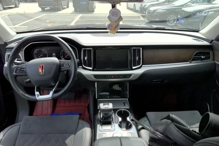 Used Hongqi HS7 2022 2.0T DCT Two-Wheel Drive Smart Connect Flagship Edition Five Seats Center Console