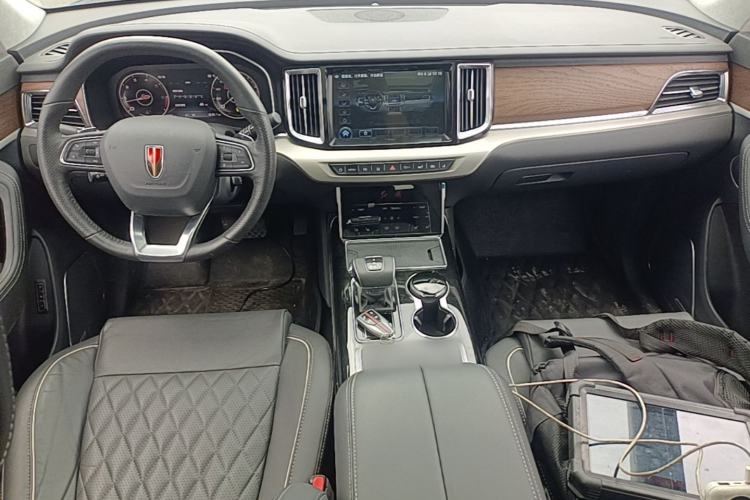 Used Hongqi HS7 2022 3.0T Automatic All-Wheel Drive Smart Connect Flagship Edition 7 Seats Center Console