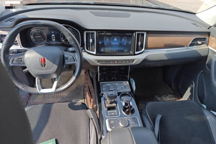 Used Hongqi HS7 2022 2.0T DCT Two-Wheel Drive Smart Connect Flagship Edition 7 Seats Center Console