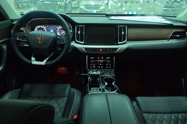 Used Hongqi HS7 2022 3.0T Automatic All-Wheel Drive ZhiLian QiChang Edition 5 Seats Center Console