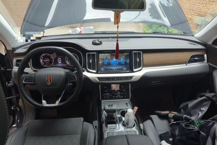 Used Hongqi HS7 2022 3.0T Automatic All-Wheel Drive Smart Connect Flagship Edition 7 Seats Center Console