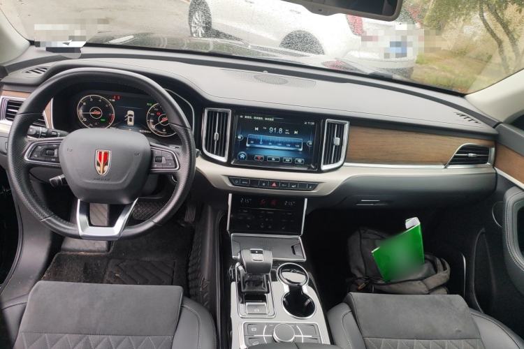 Used Hongqi HS7 2022 2.0T DCT Two-Wheel Drive Smart Connect Flagship Edition Seven Seats Center Console