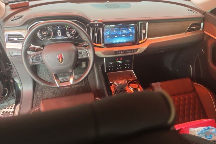 Used Hongqi HS7 2022 3.0T Automatic All-Wheel Drive ZhiLian QiChang Edition 5 Seats Center Console