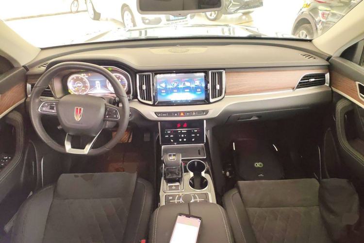 Used Hongqi HS7 2022 2.0T DCT Two-Wheel Drive Smart Connect Flagship Edition Seven Seats Center Console