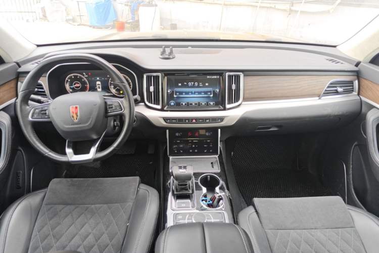 Used Hongqi HS7 2022 3.0T Automatic All-Wheel Drive ZhiLian Flagship Edition Five Seats Center Console