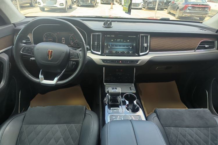 Used Hongqi HS7 2022 3.0T Automatic All-Wheel Drive ZhiLian Flagship Edition Five Seats Center Console