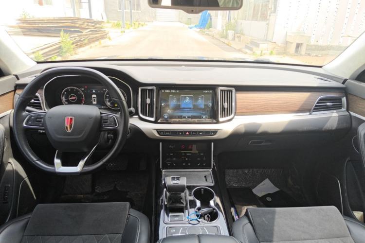 Used Hongqi HS7 2022 3.0T Automatic All-Wheel Drive ZhiLian Flagship Edition Five Seats Center Console