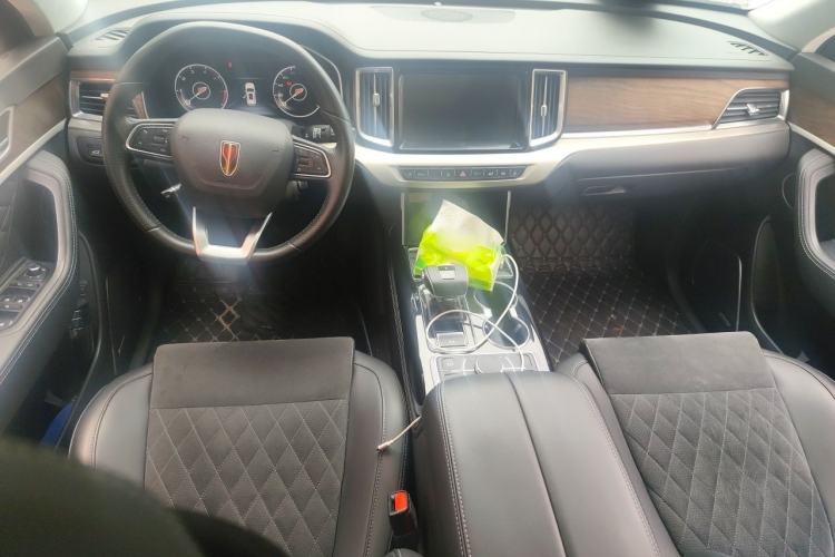Used Hongqi HS7 2022 2.0T DCT Two-Wheel Drive Smart Connect Flagship Edition Five Seats Center Console