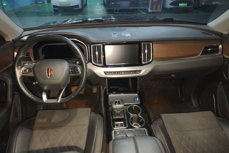Used Hongqi HS7 2022 2.0T DCT Two-Wheel Drive Smart Connect Flagship Edition Five Seats Center Console