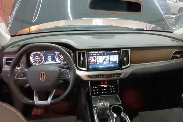 Used Hongqi HS7 2022 2.0T DCT Two-Wheel Drive Smart Connect Flagship Edition 7 Seats Center Console
