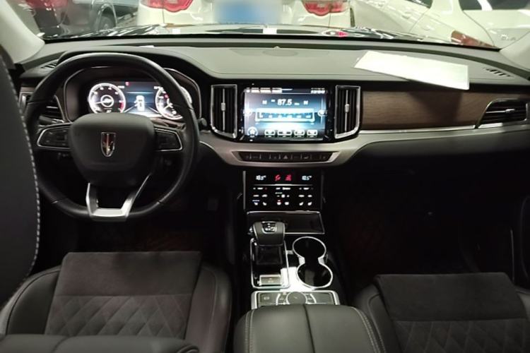Used Hongqi HS7 2022 3.0T Automatic All-Wheel Drive Smart Connect Flagship Edition 7 Seats Center Console
