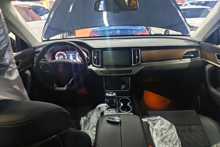 Used Hongqi HS7 2022 3.0T Automatic All-Wheel Drive ZhiLian Flagship Edition Five Seats Center Console