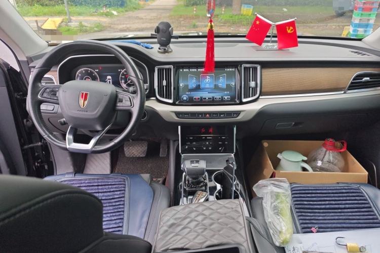 Used Hongqi HS7 2022 2.0T DCT Two-Wheel Drive Smart Connect Flagship Edition Five Seats Center Console