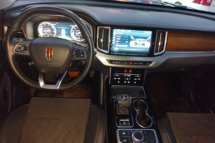 Used Hongqi HS7 2022 2.0T DCT Two-Wheel Drive Smart Connect Flagship Edition Five Seats Center Console