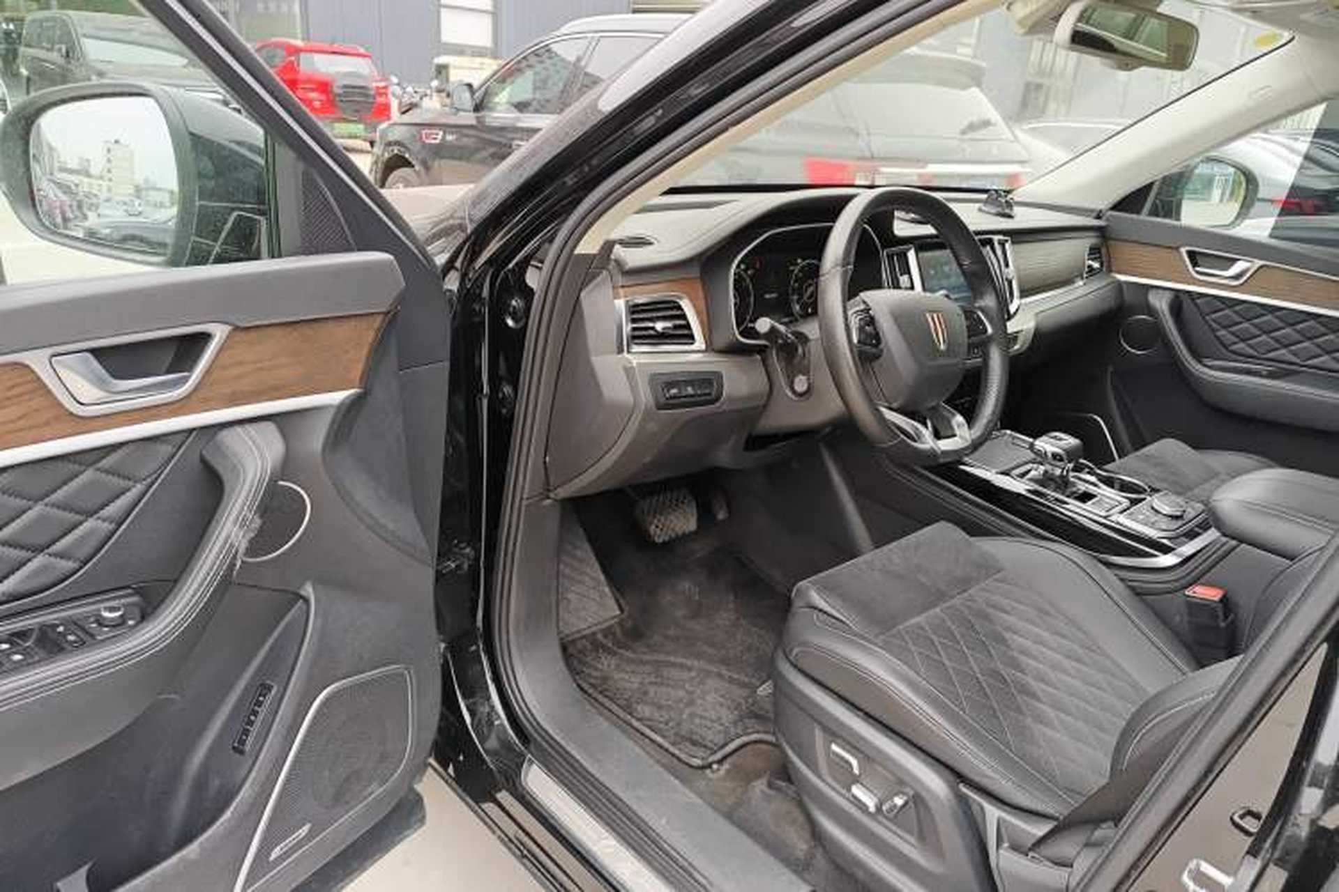 Used Hongqi HS7 2022 3.0T Automatic All-Wheel Drive ZhiLian Flagship Edition Five Seats Driver Seat