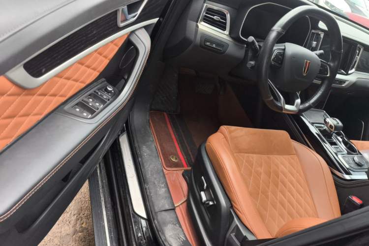 Used Hongqi HS7 2022 3.0T Automatic All-Wheel Drive ZhiLian Flagship Edition Five Seats Driver Seat