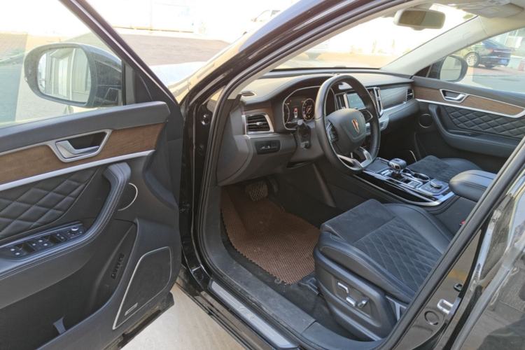 Used Hongqi HS7 2022 3.0T Automatic All-Wheel Drive ZhiLian Flagship Edition Five Seats Driver Seat