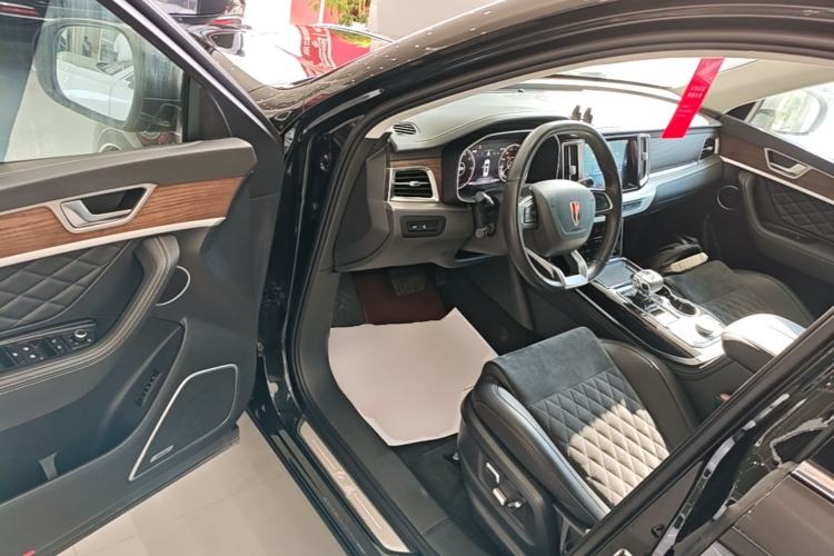 Used Hongqi HS7 2022 3.0T Automatic All-Wheel Drive ZhiLian Flagship Edition Five Seats Driver Seat