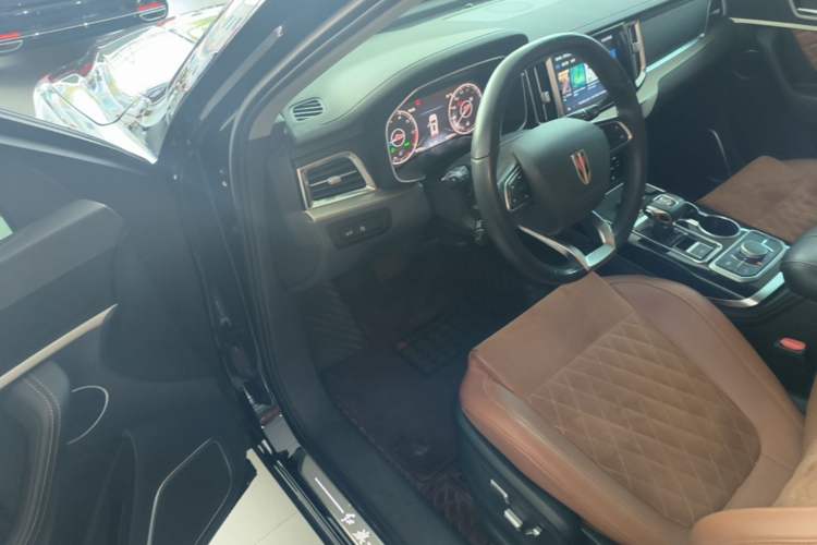 Used Hongqi HS7 2022 2.0T DCT Two-Wheel Drive Smart Connect Flagship Edition Seven Seats Driver Seat