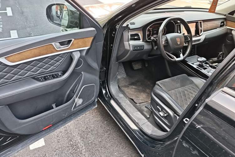 Used Hongqi HS7 2022 3.0T Automatic All-Wheel Drive ZhiLian Flagship Edition Five Seats Driver Seat