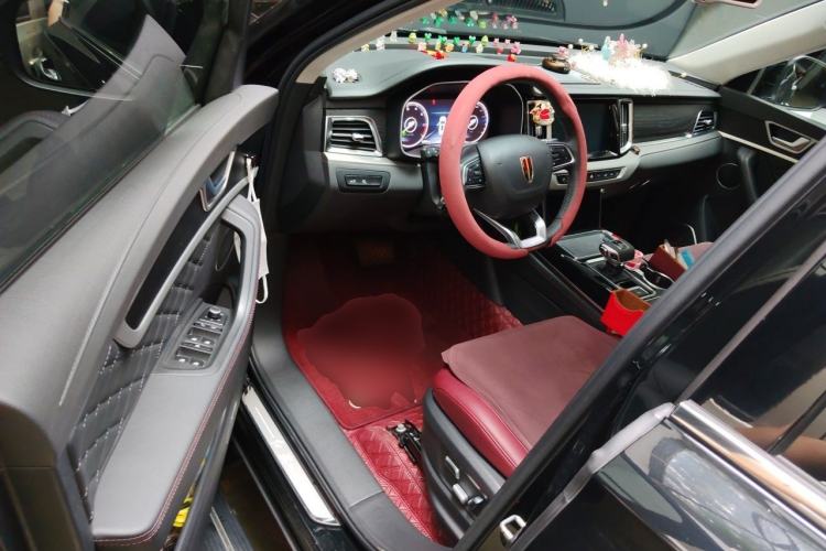 Used Hongqi HS7 2022 2.0T DCT Two-Wheel Drive Smart Connect Flagship Edition Five Seats Driver Seat