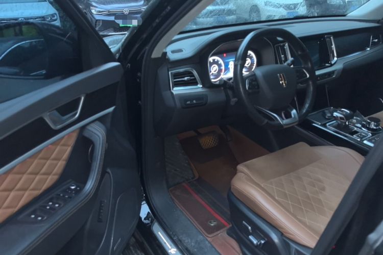 Used Hongqi HS7 2022 3.0T Automatic All-Wheel Drive ZhiLian Flagship Edition Five Seats Driver Seat