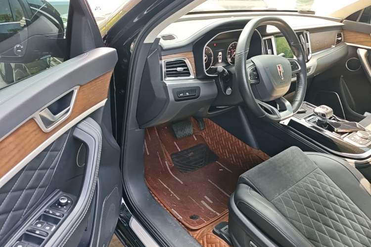 Used Hongqi HS7 2022 3.0T Automatic All-Wheel Drive ZhiLian Flagship Edition Five Seats Driver Seat
