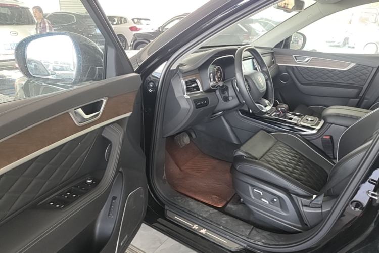 Used Hongqi HS7 2022 3.0T Automatic All-Wheel Drive Smart Connect Flagship Edition 7 Seats Driver Seat
